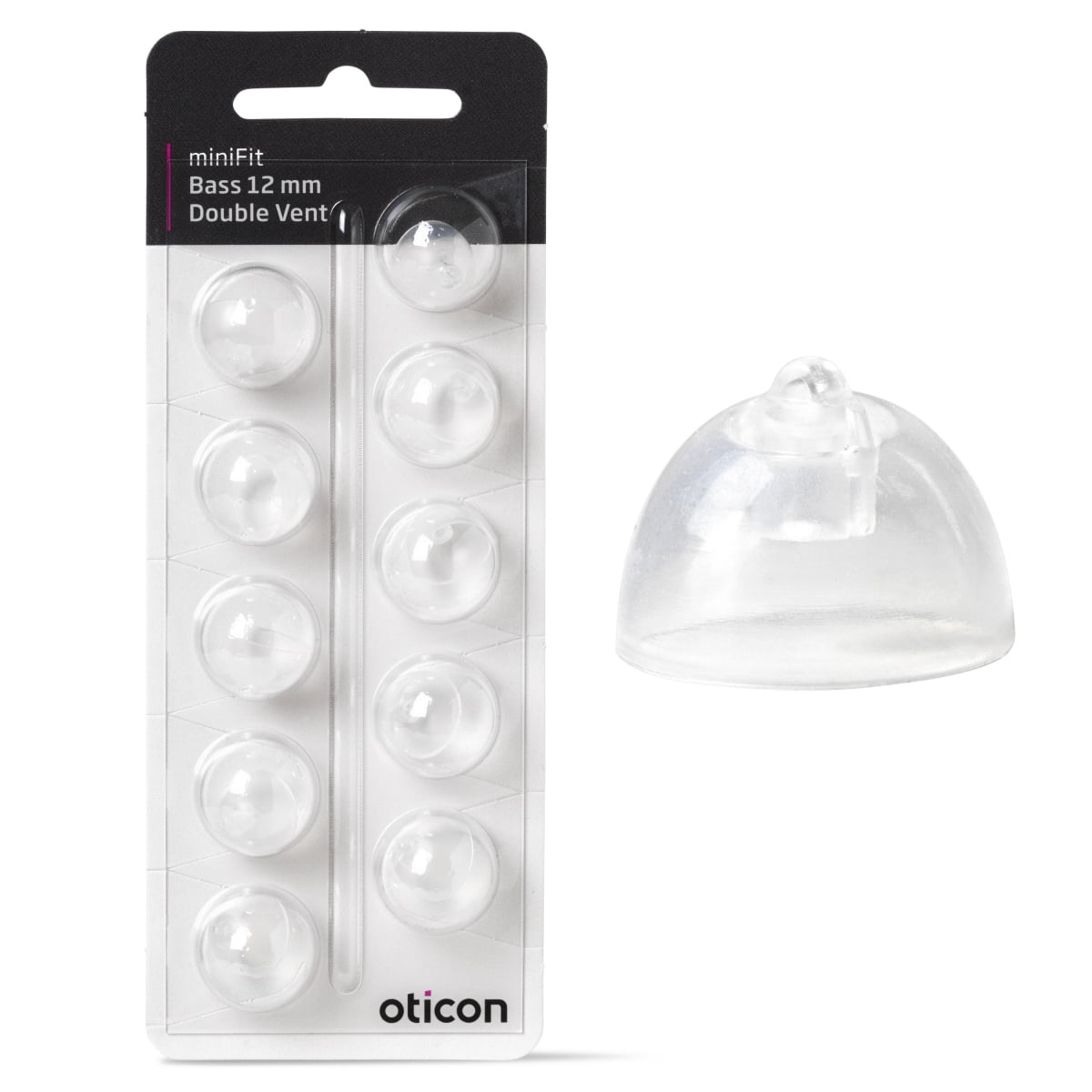 Oticon miniFit Bass-Dome (double vent) - immagine 2