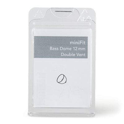 133878 - Oticon MiniFit Bass 12 mm Dome Double Vent