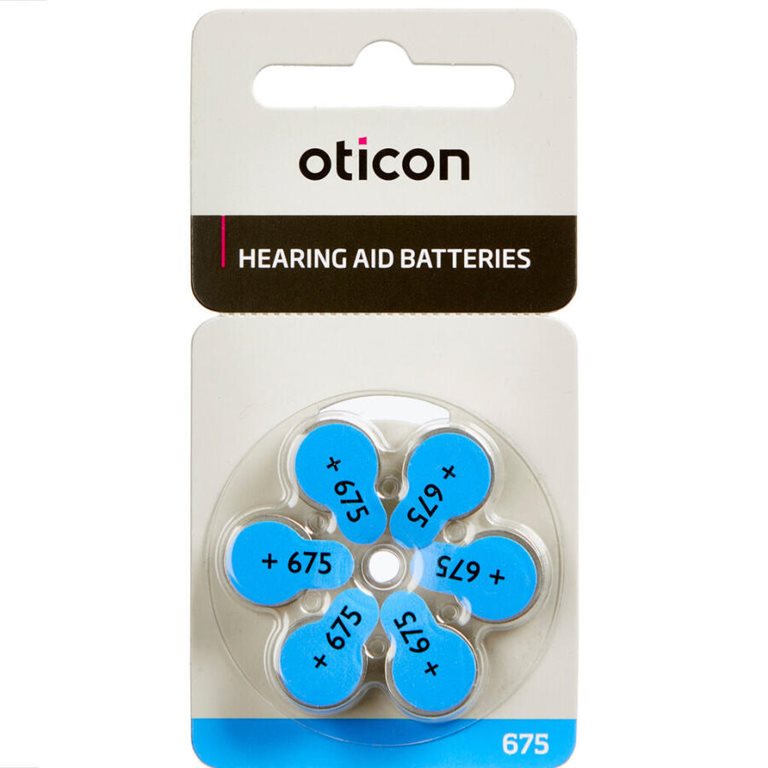 Batteria Oticon 675