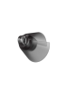 A metallic helical screw pile tip with a spiral blade, designed for ground anchoring or foundation support, is displayed on a white background—crafted with precision like the Instant Tulip Ear-Tip.