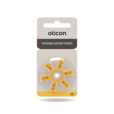 Oticon 10 battery
